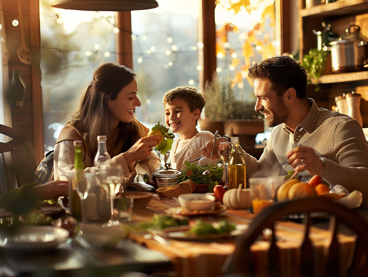 Процес приготування здорової та смачної їжі